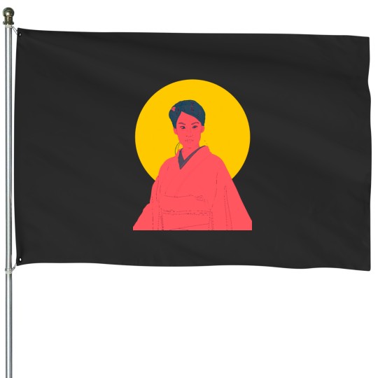 Discover O-Ren Ishii Graphic House Flags