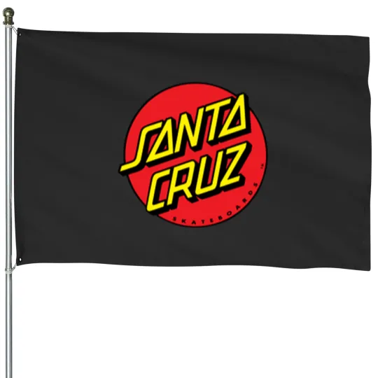 Discover Red Santa Logos Cruzz House Flags