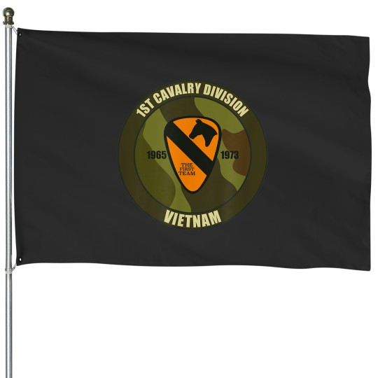 Discover 1st Cavalry Division Vietnam House Flags