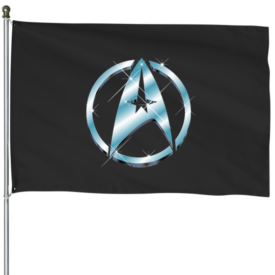 Discover The Original Series Chrome Starfleet Insignia House Flags