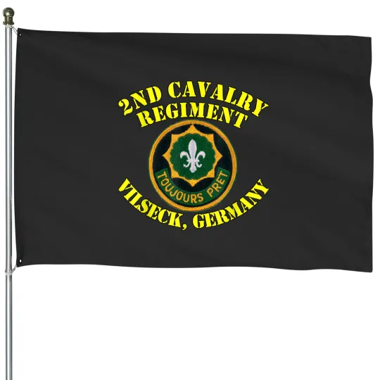 Discover 2nd Cavalry Regiment 2nd CR vets House Flags