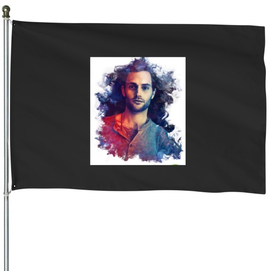 Discover Penn Badgley(1) House Flags
