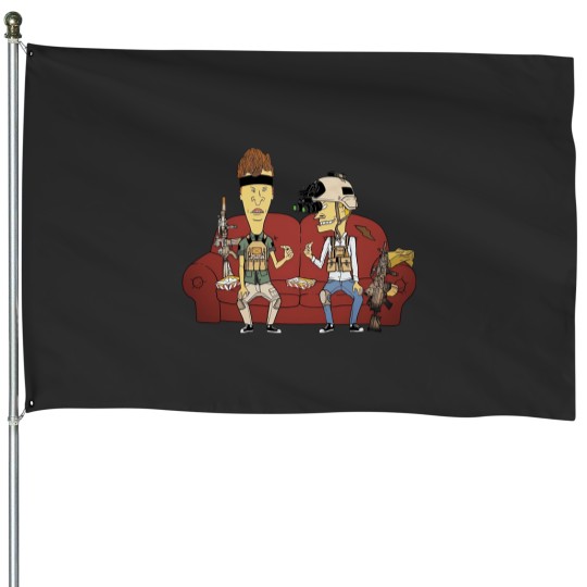 Discover Operator Beavis And Butthead House Flags