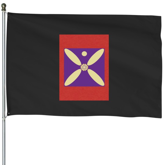 Discover Derafsh Kaviani Tri-blend House Flags