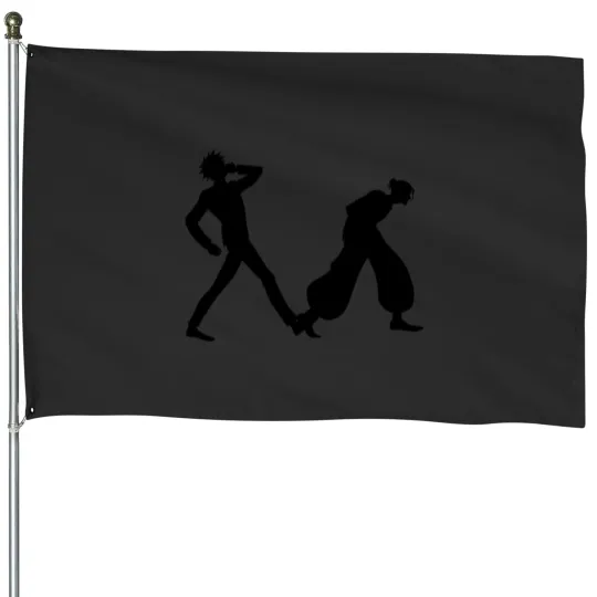 Discover Gojo and Geto walk House Flags