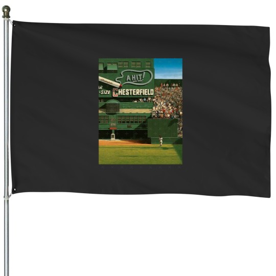 Discover Baseball Art - Colorized ‘The Catch’ by Willie Mays House Flags