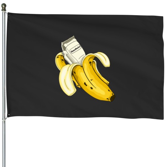 Discover Banana clip House Flags
