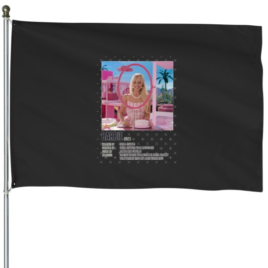 Discover barbiess(2023) House Flags