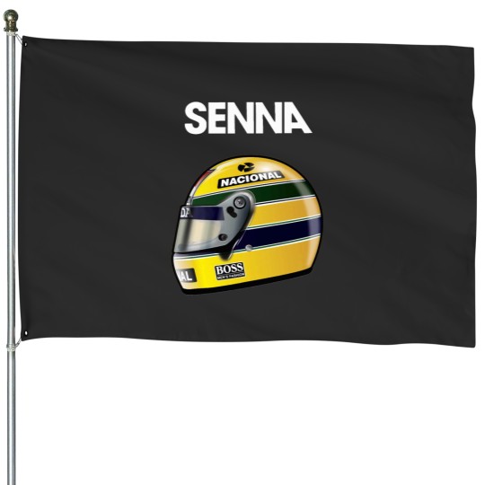 Discover Ayrton SENNAs helmet House Flags