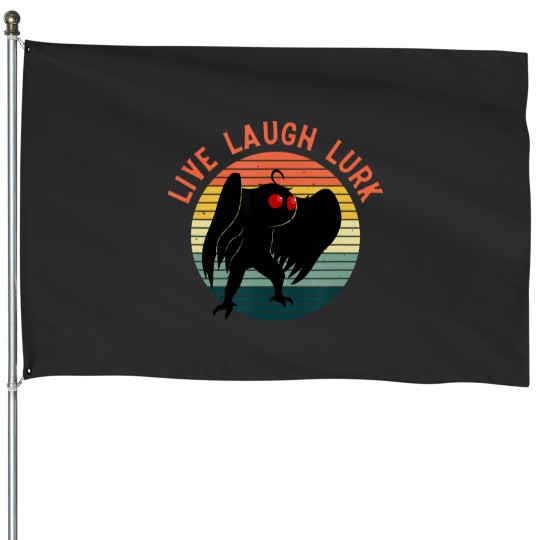 Discover mothman House Flags