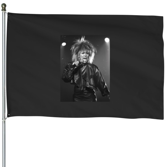 Discover Tína Turner 80S T-Shirt House Flags