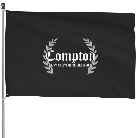 Discover Compton Los Angeles Kendrick Lamar Rap Hip Hop House Flags