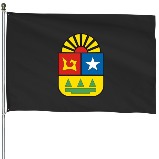Discover Quintana Roo, coat ofarms (Mexico) Active House Flags