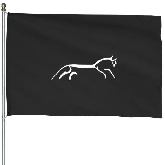 Discover Uffington White Horse House Flags