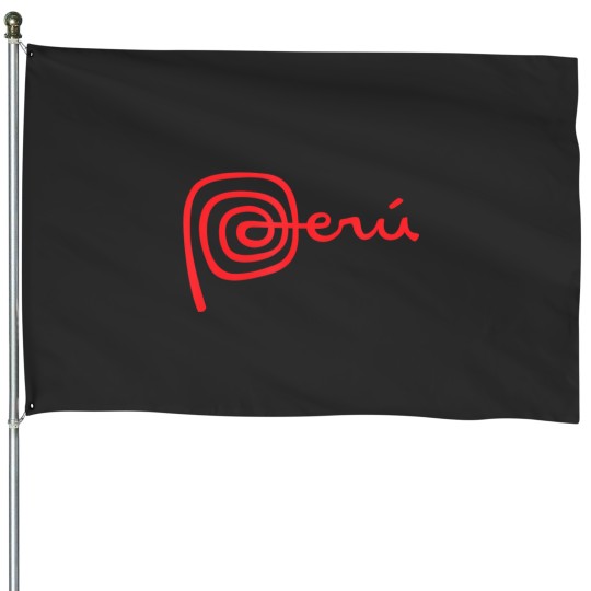 Discover peru logo marca peru nazca lines House Flags