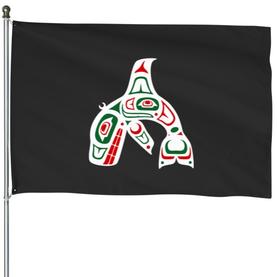 Discover Haida Tlingit Native House Flags