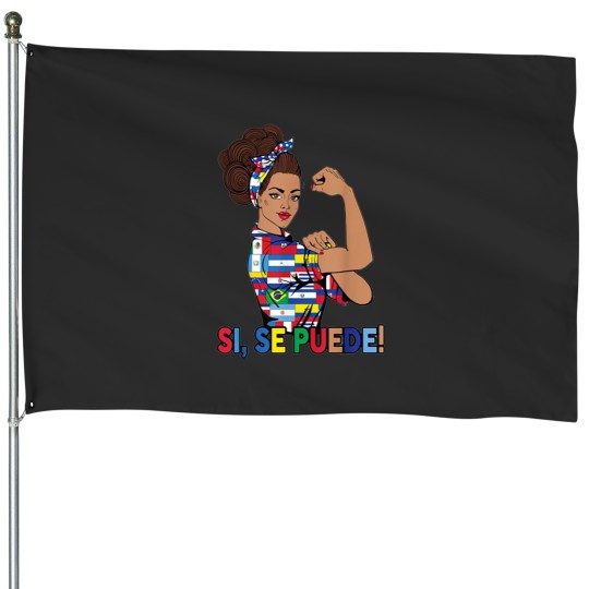 Discover Hispanic Heritage Month (6) House Flags