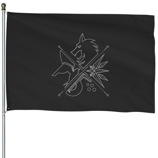 Discover Minimalist witcher House Flags