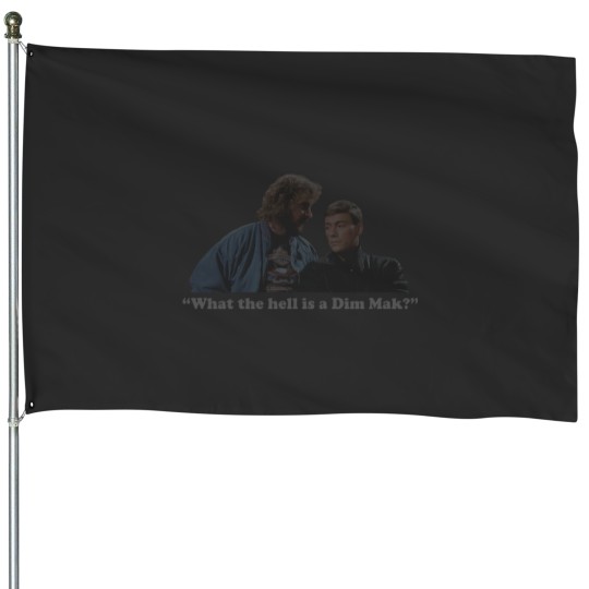 Discover What the Hell is a Dim Mak Bloodsport, Ray Jackson and Jean Claude Van Damme House Flags