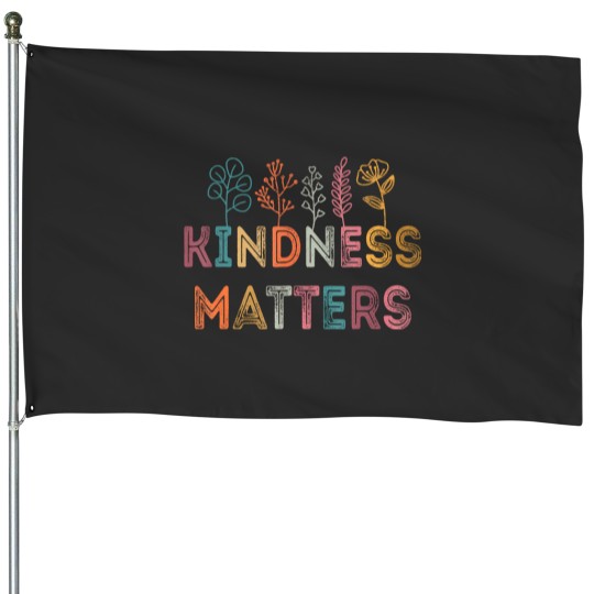 Discover kindness matters antibullying diversity inclusion wo House Flags