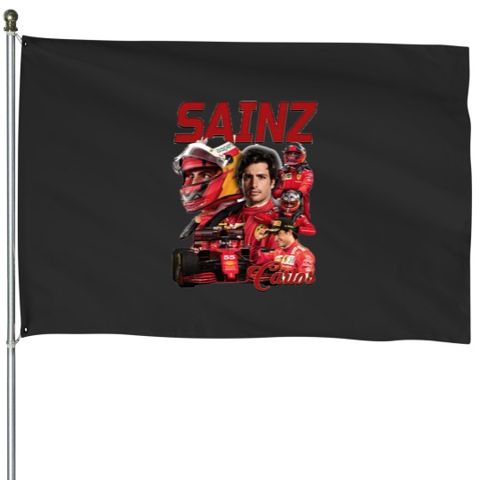 Discover carlos sainz flash55 House Flags