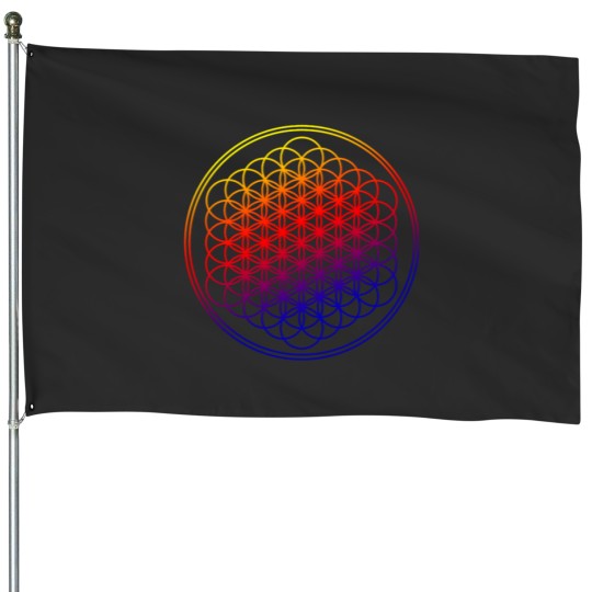 Discover Colorful BMTH Logo House Flags