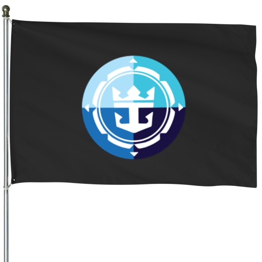 Discover Royal Caribbean Logo House Flags