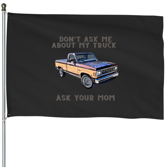 Discover Ask your Mom TEE House Flags
