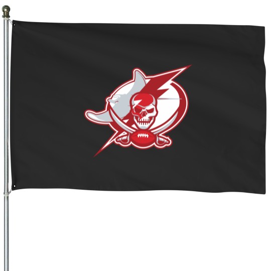 Discover TampaBay Buccaneers Tbrays Lightning House Flags