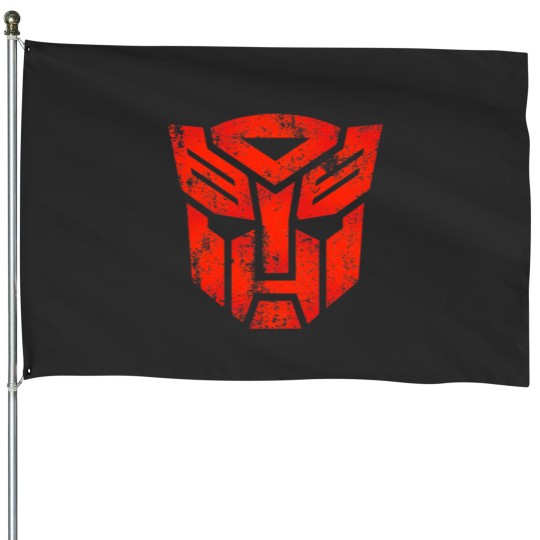 Discover Autobots Logo House Flags