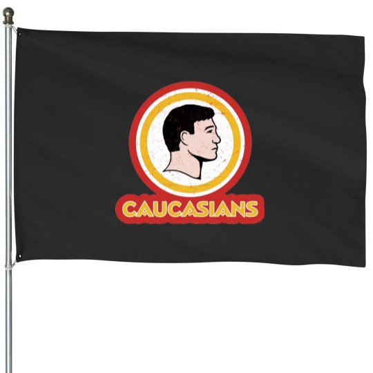 Discover Washington Caucasians RedskinsCaucasians House Flags