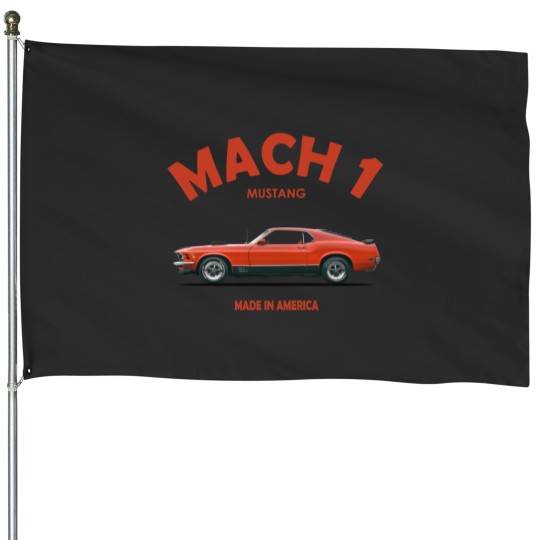 Discover The Mustang Mach 1 House Flags