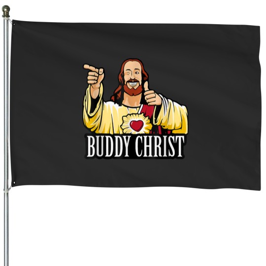Discover Christian Christmas Jesus Cool Buddy House Flag