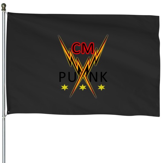 Discover Cm punk aewdesign House Flags