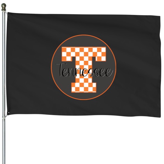 Discover Checked T - Tennesse e House Flags