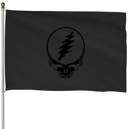 Discover Grateful Steal Your Face House Flags
