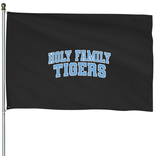 Discover holy family university tigers 04 House Flags