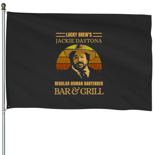 Discover Wwdits Jackie Daytona- Regular Human Bartender House Flags