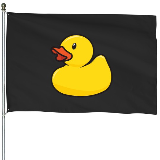Discover Rubber Duck House Flags
