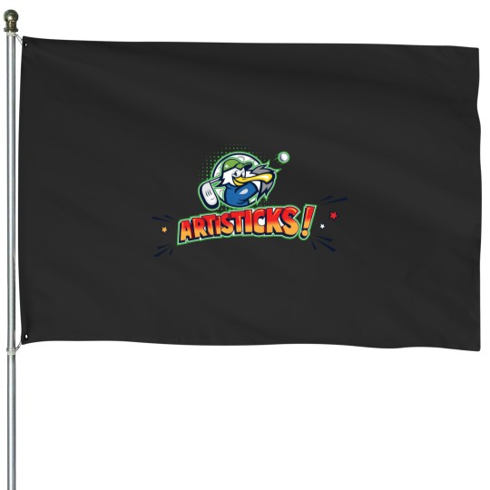 Discover artisticks golf logo House Flags