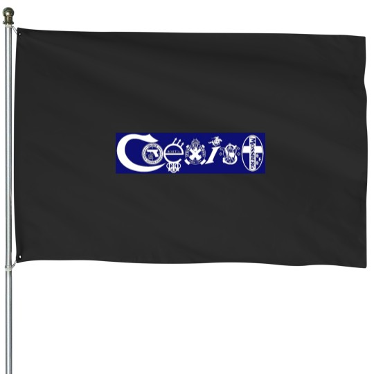 Discover coexist 2nd adt House Flags