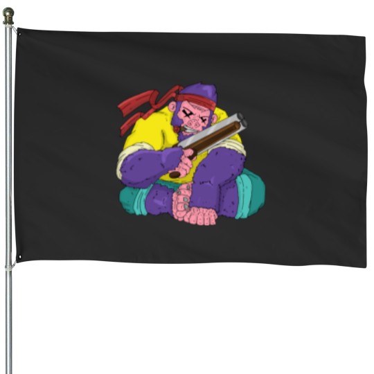 Discover Guerilla Gorilla XX (1) House Flags