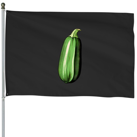 Discover zucchini lazy easy funny matching halloween costume House Flags
