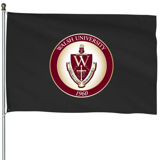 Discover Walsh University Established 1960 House Flags