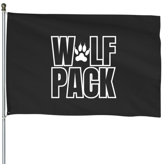 Discover wolf pack sport teams House Flags