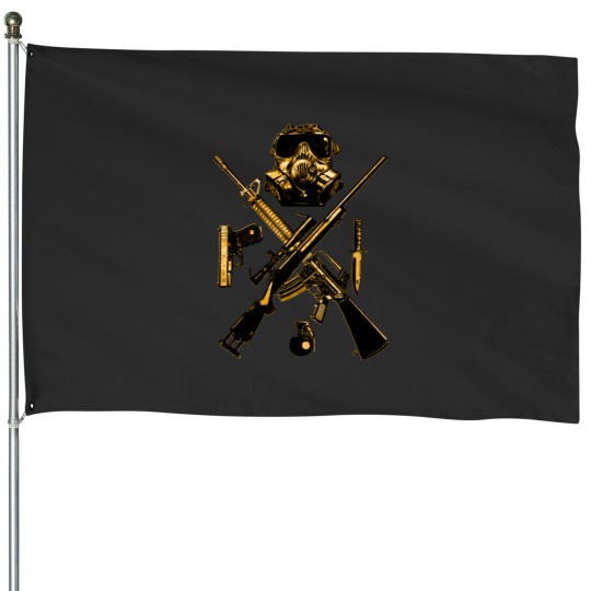 Discover im prepper gold House Flags