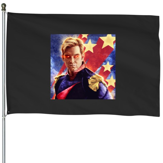 Discover Homelander House Flags
