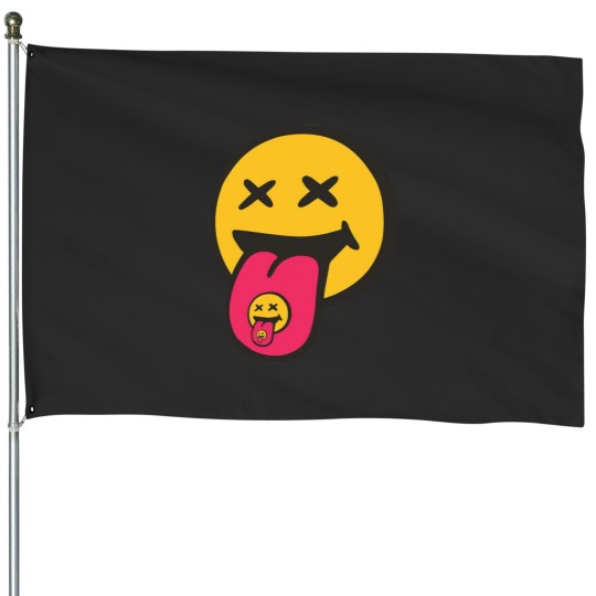 Discover NEW SMILEY LOGO House Flags