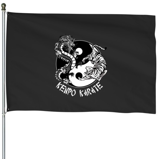 Discover Kenpo Karate Martial Arts House Flags