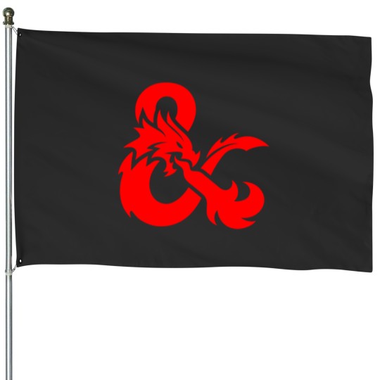 Discover Dungeons  Dragons Logo House Flags